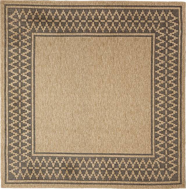 Coosaw Natural 7'10 Square Indoor/Outdoor Rug - Thumbnail - Image 1