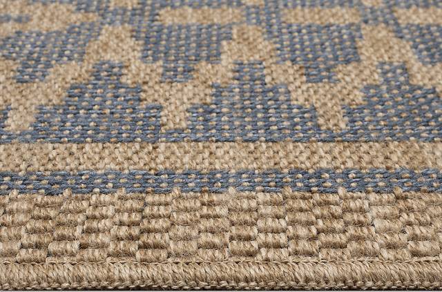 Coosaw Navy 6'6 x 9'4 Indoor/Outdoor Rug - Thumbnail - Image 4