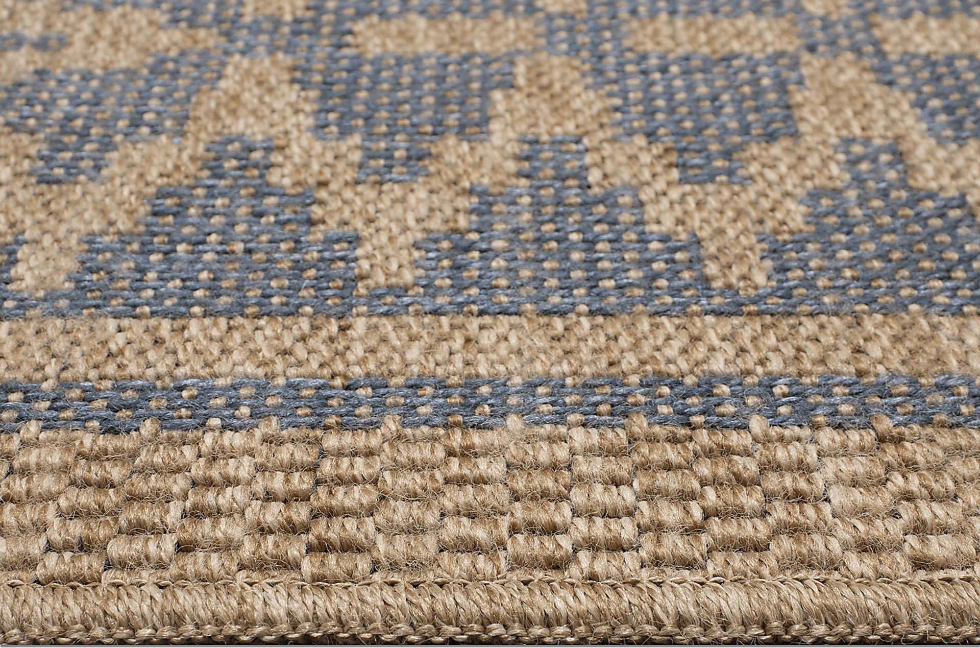 Coosaw Navy 7'10 Square Indoor/Outdoor Rug - Image 4