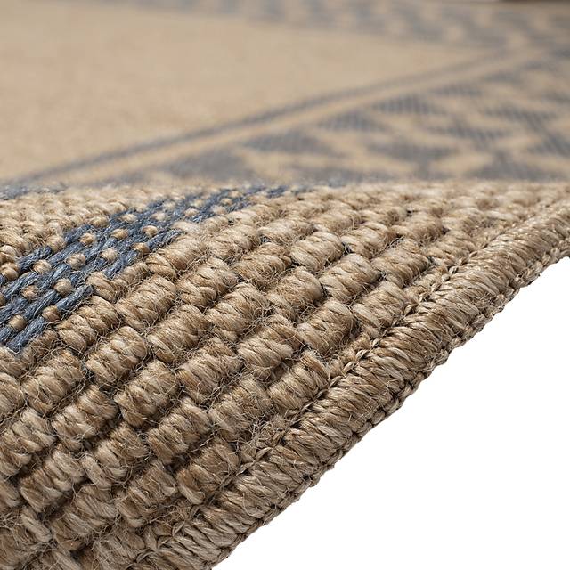 Coosaw Navy 7'10 Square Indoor/Outdoor Rug - Thumbnail - Image 6