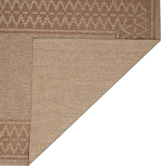 Coosaw Terracotta 7'10 Square Indoor/Outdoor Rug - Thumbnail - Image 3