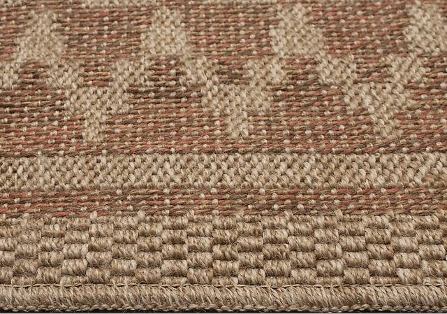 Coosaw Terracotta 7'10 Square Indoor/Outdoor Rug - Thumbnail - Image 4