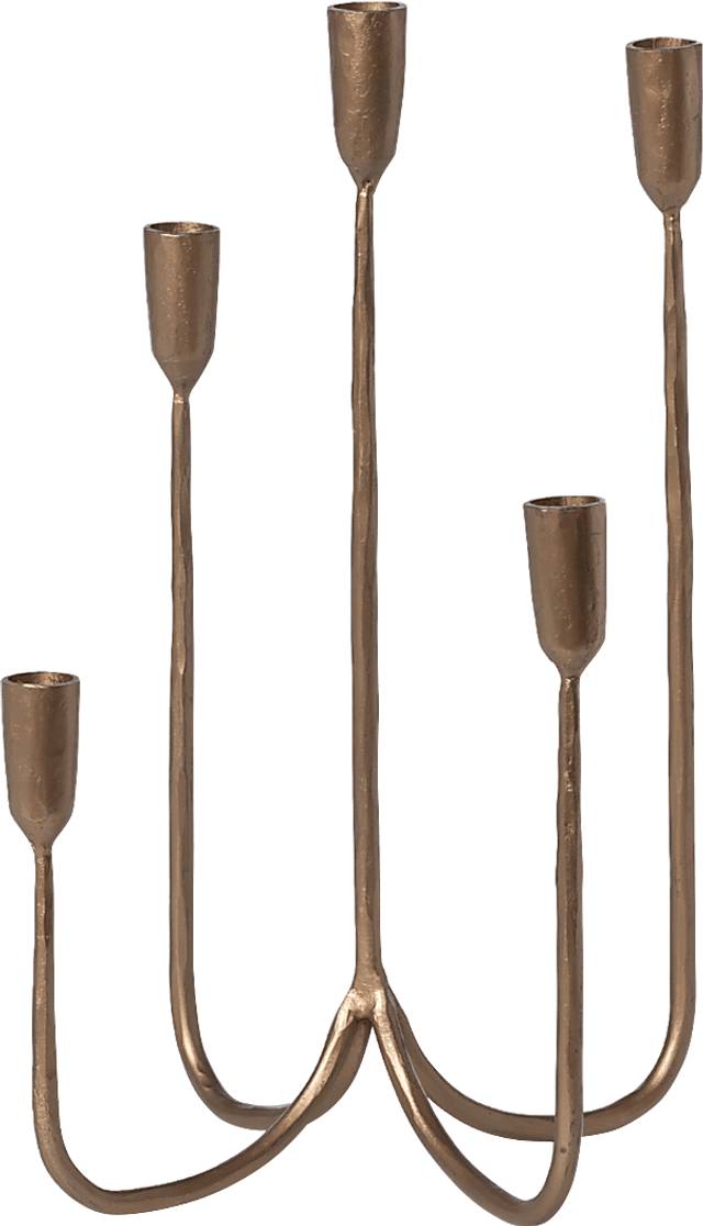 Copalis I Brass Candelabra - Thumbnail - Image 1