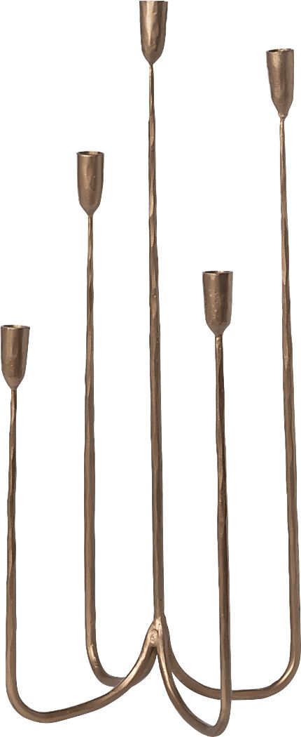 Copalis II Brass Candelabra