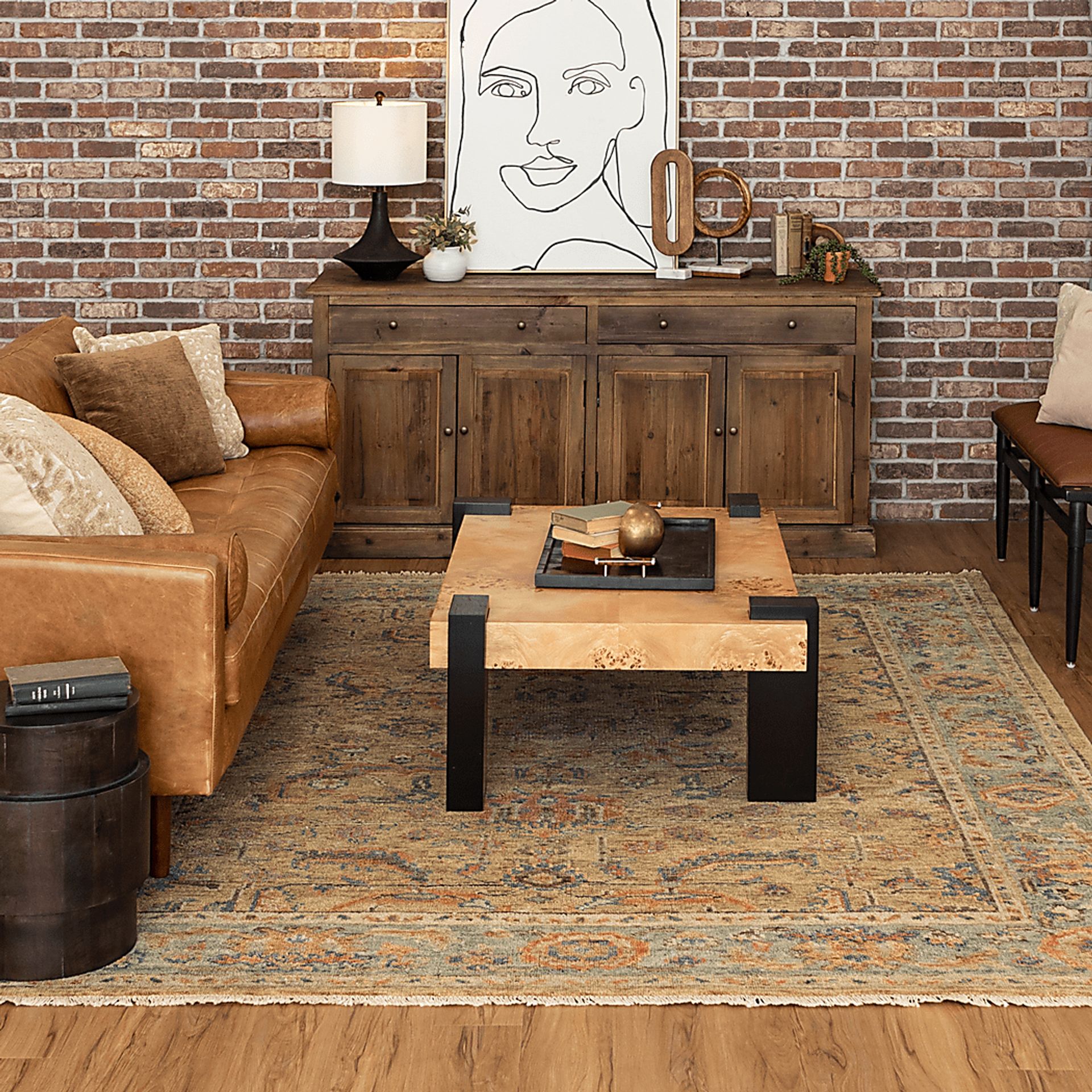 Copenelly Gold 6' x 9' Rug - Image 2