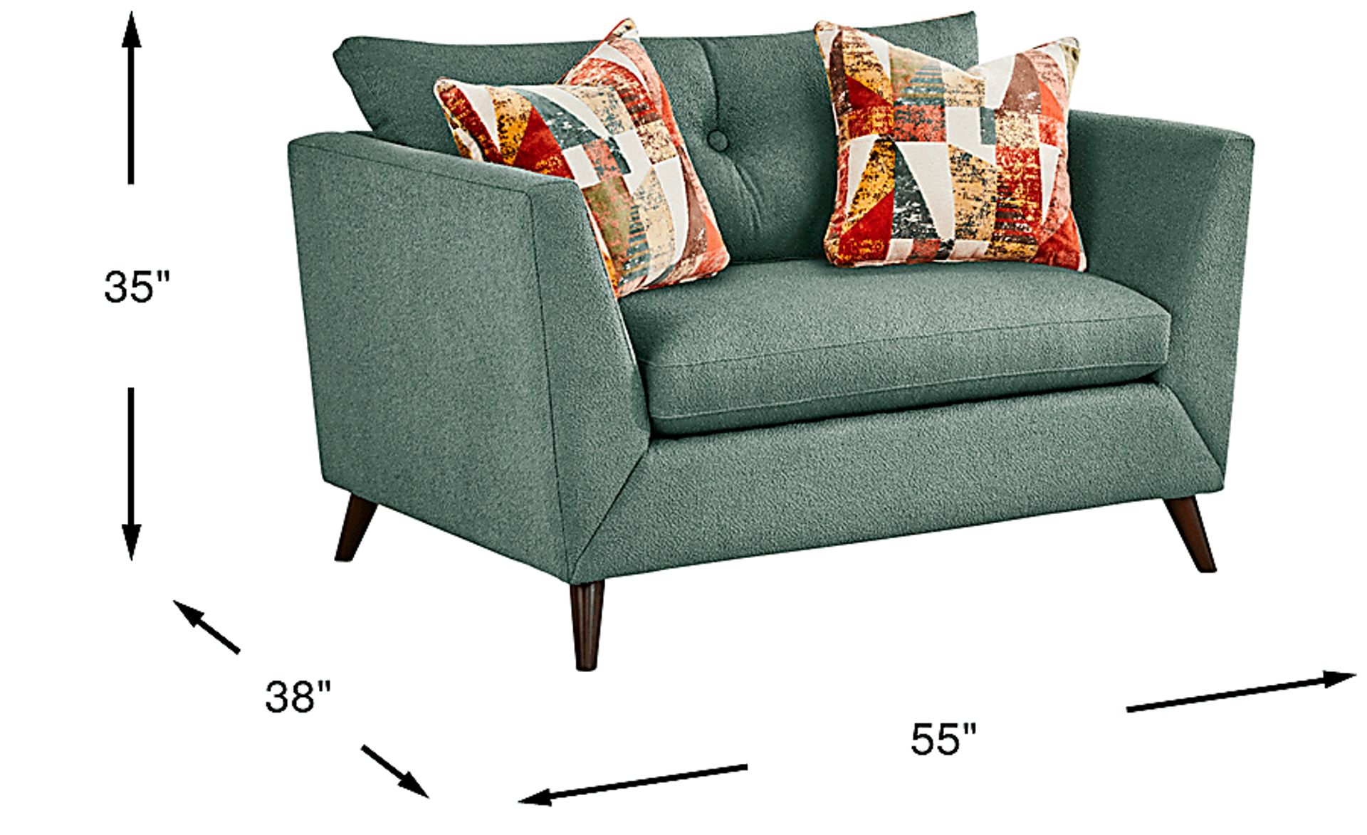 Dimension Image. Please refer to the Dimension Tab on this page for dimension details.