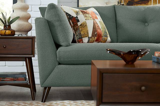 Copenhagen Lagoon 7 Pc Living Room with Gel Foam Sleeper Sofa - Thumbnail - Image 6