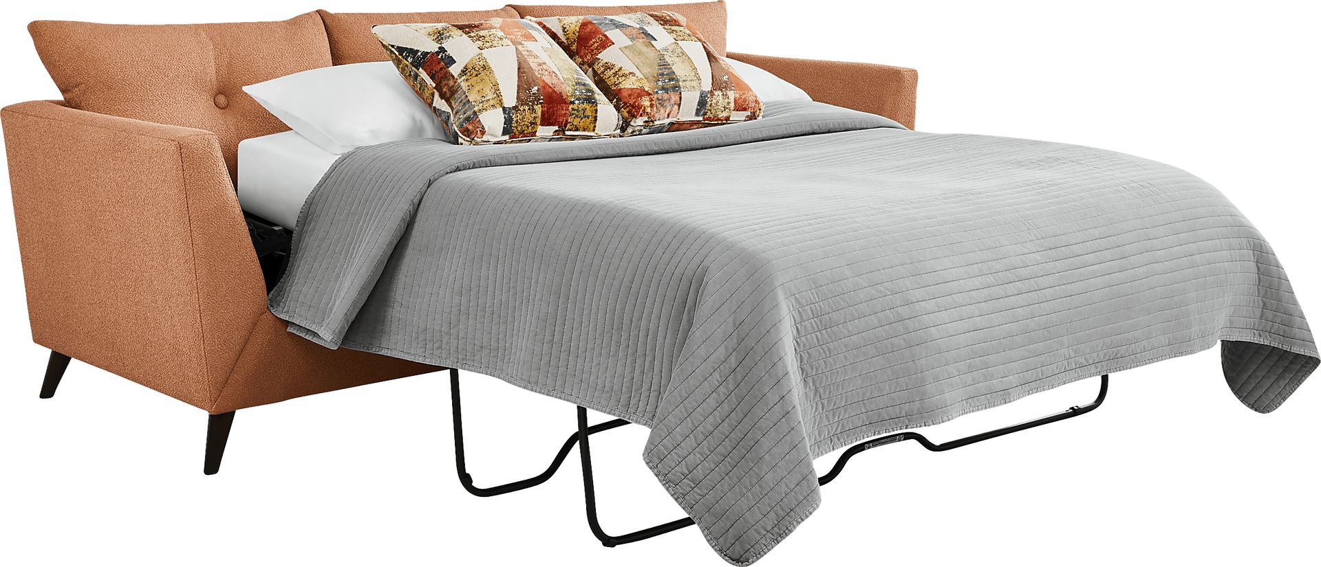 Copenhagen Terracotta Gel Foam Sleeper Sofa - Image 2