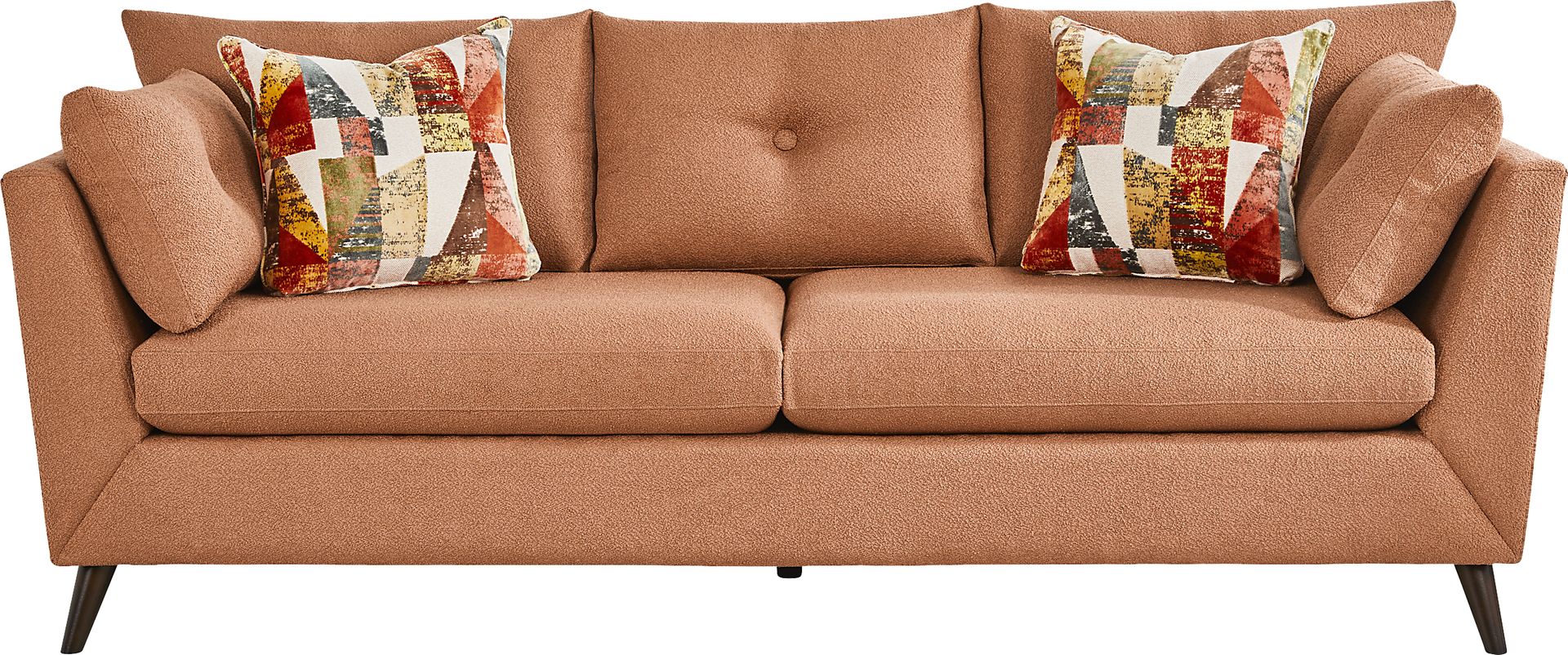 Copenhagen Terracotta Gel Foam Sleeper Sofa - Image 1