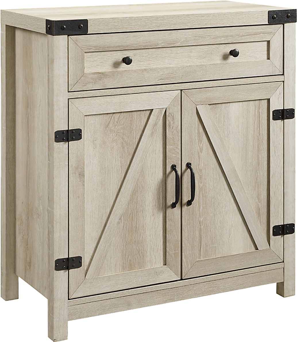 Copenhill White Colors,White Accent Cabinet - Rooms To Go