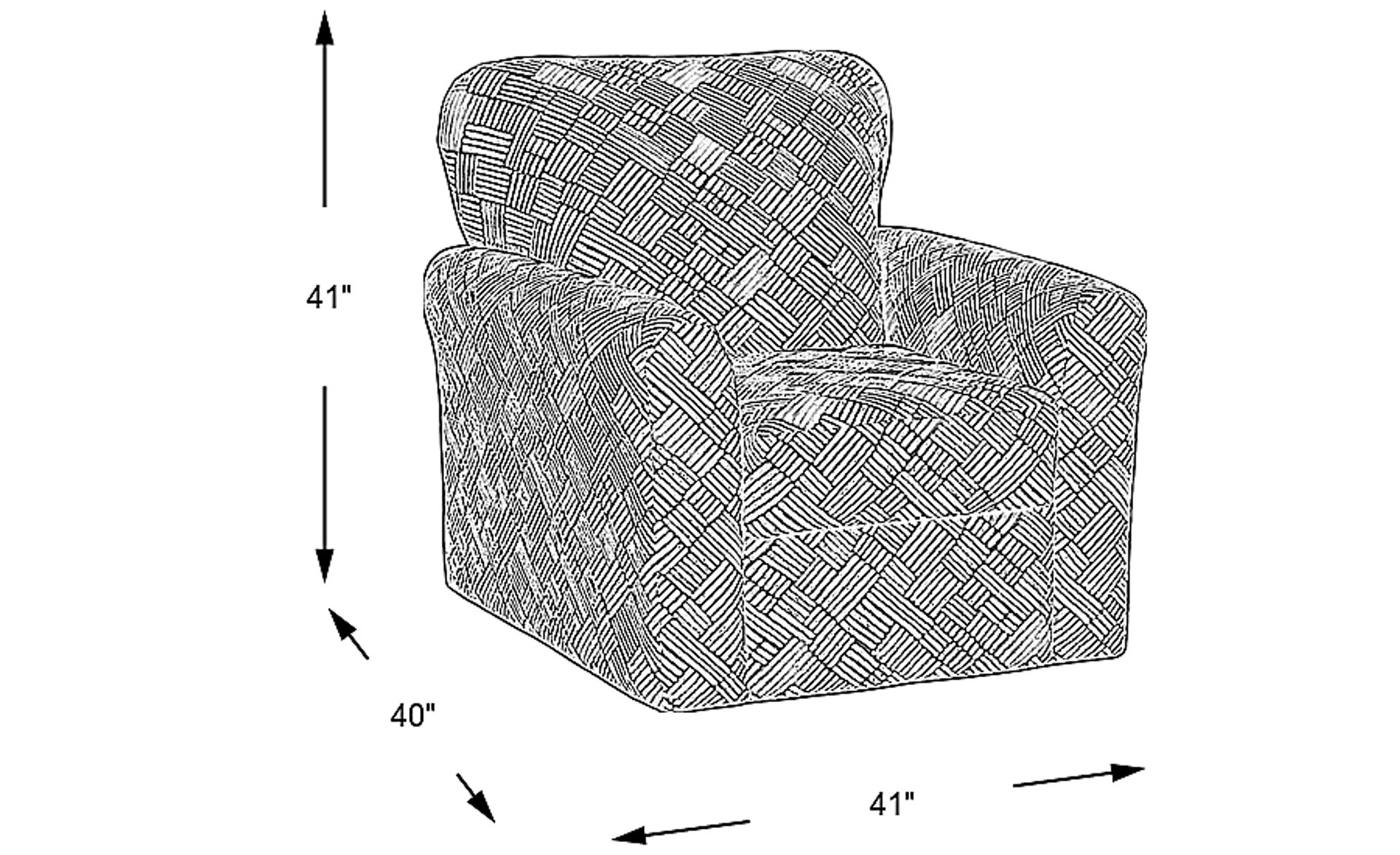 Dimension Image. Please refer to the Dimension Tab on this page for dimension details.