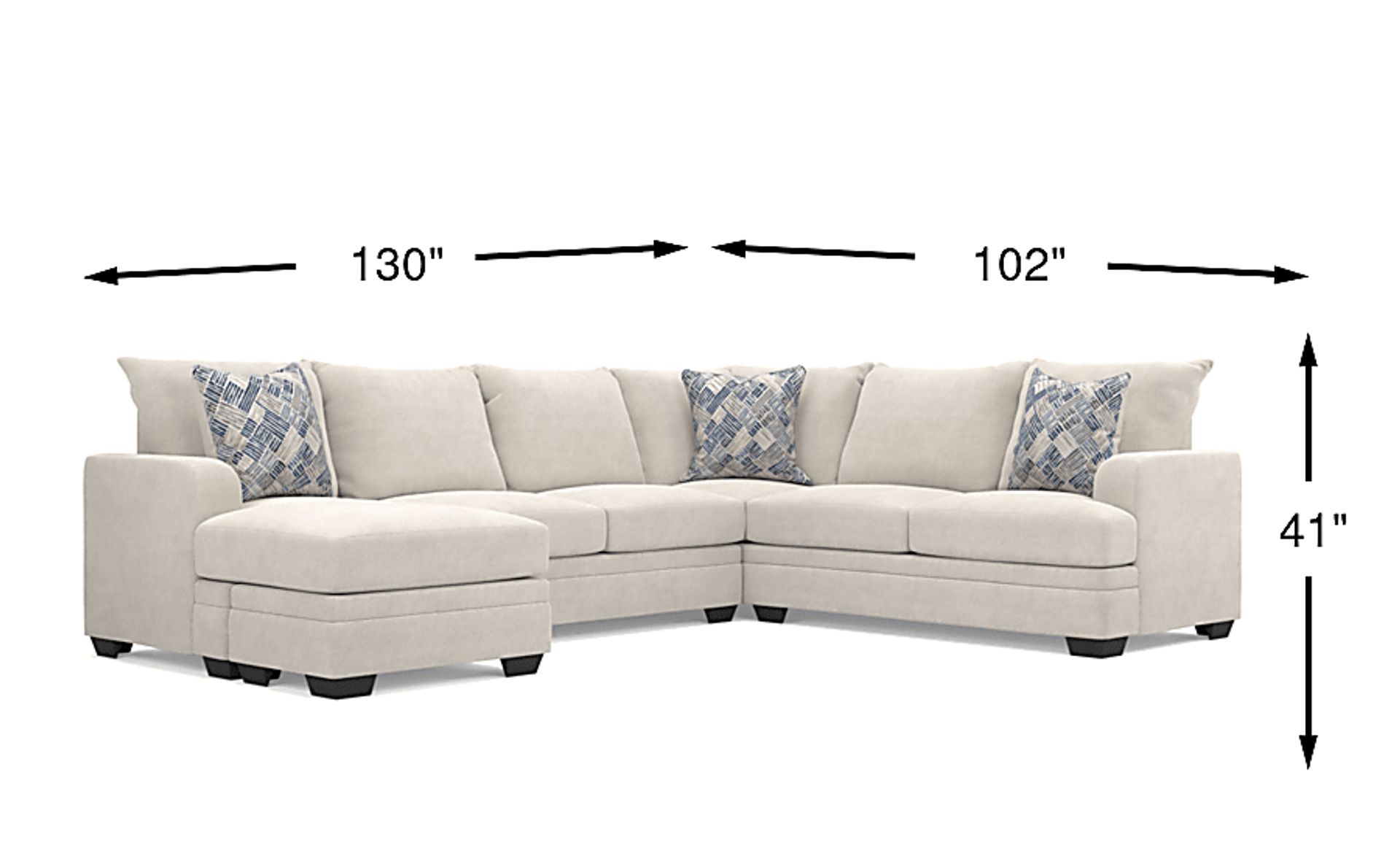 Dimension Image. Please refer to the Dimension Tab on this page for dimension details.