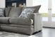 Copley Court Pewter Gray Chenille Fabric Sleeper 2 Pc With Chaise Left ...