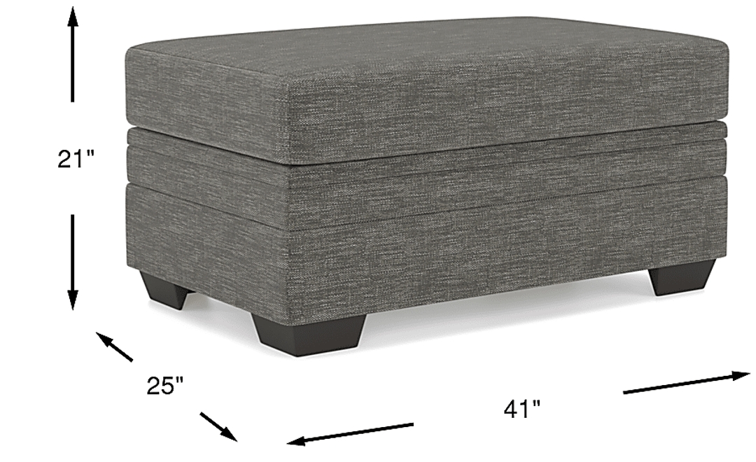 Copley Court Storage Ottoman