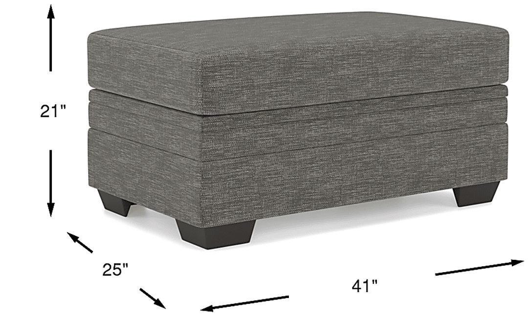 Copley Court Storage Ottoman