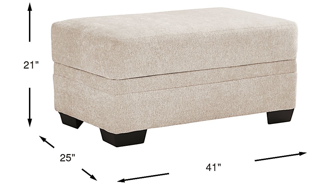 Copley Place Storage Ottoman