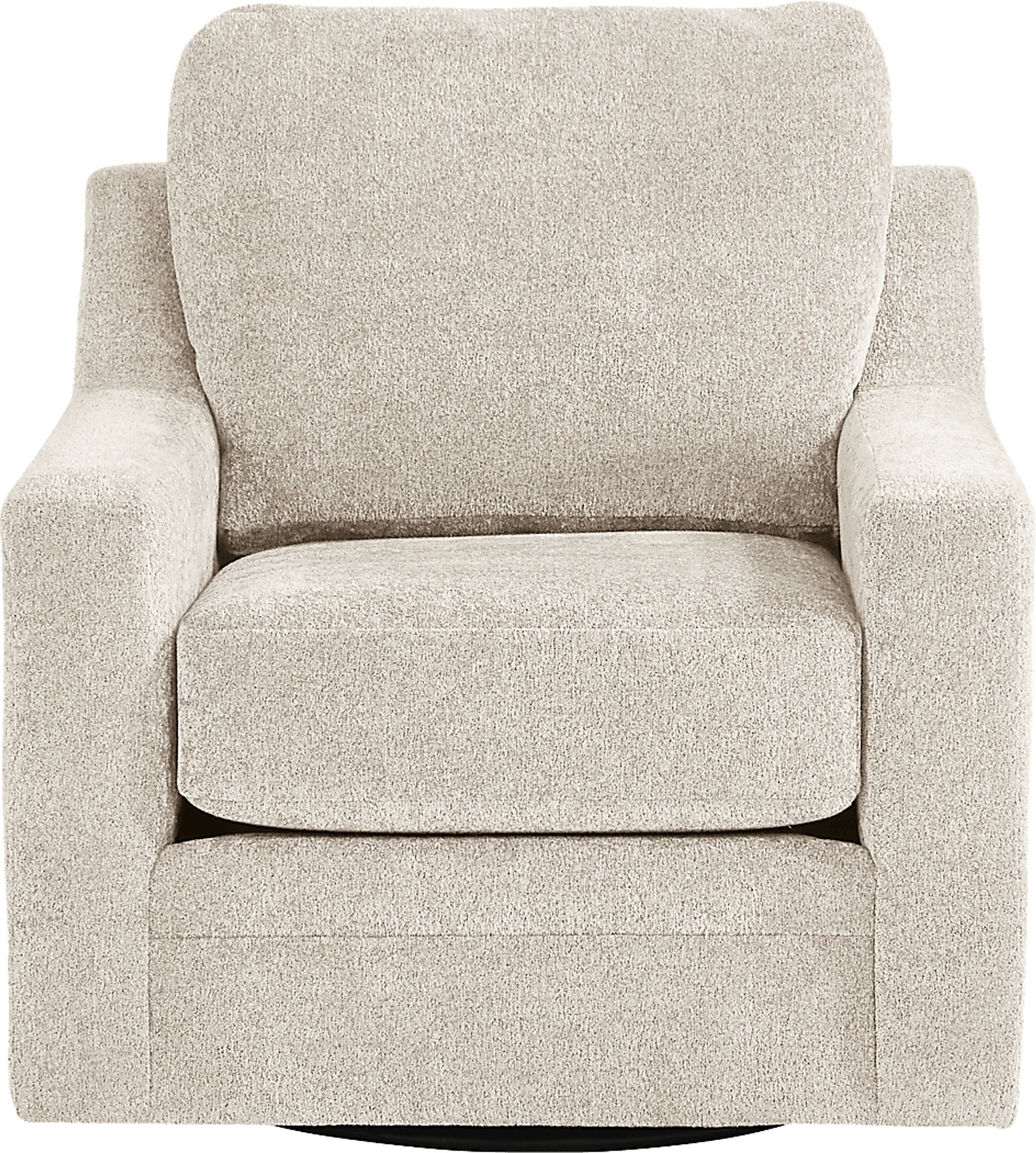 Copley Place Linen Swivel Chair - Image 2