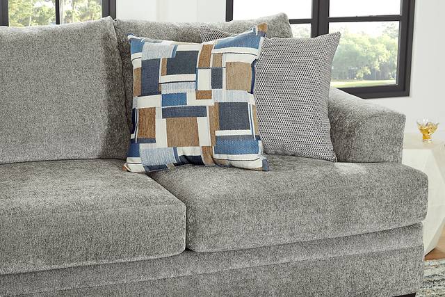Copley Place Slate 3 Pc Gel Foam Sleeper Sectional Living Room - Thumbnail - Image 6