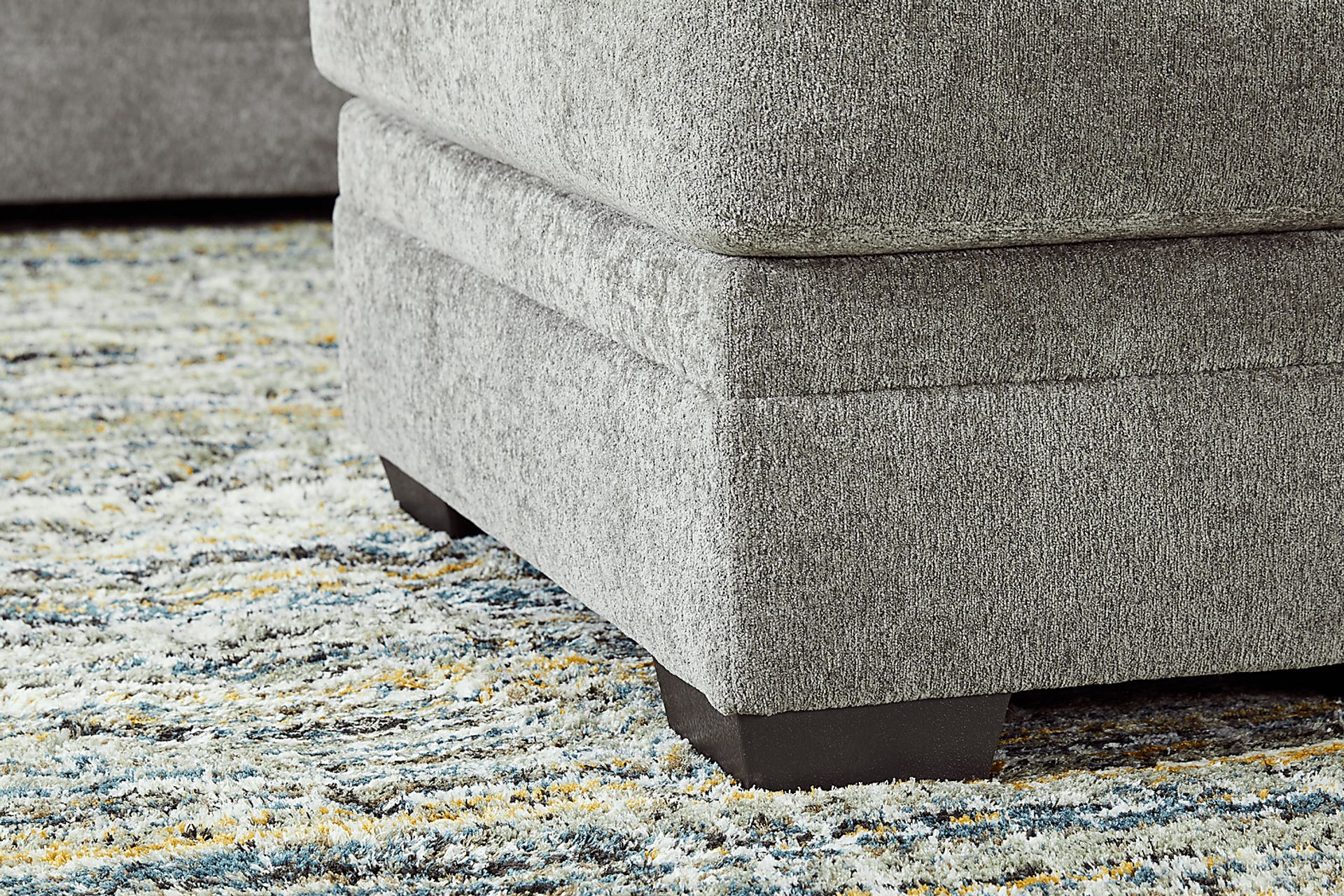 Copley Place Slate 2 Pc Sleeper Sectional - Image 7