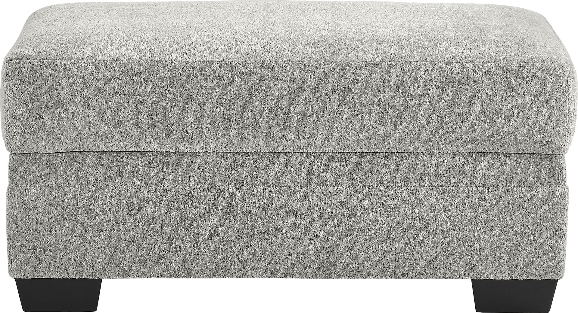 Copley Place Slate Storage Ottoman - Image 3
