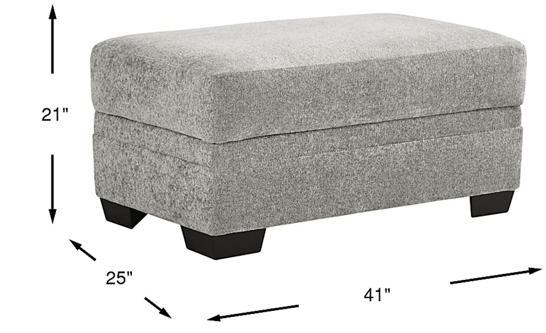 Copley Place Storage Ottoman