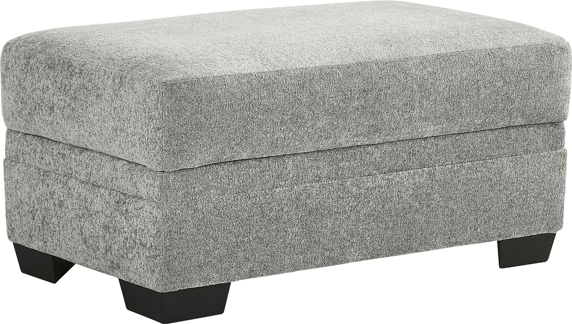 Copley Place Slate Storage Ottoman - Image 1