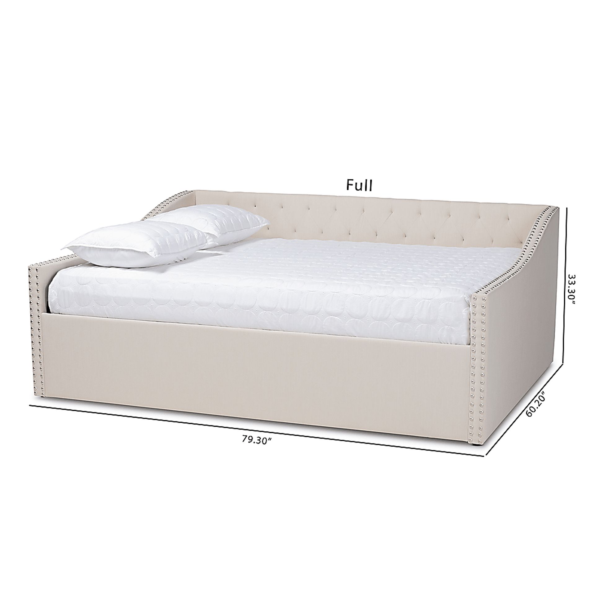 Copper Court Beige Queen Daybed - Image 7