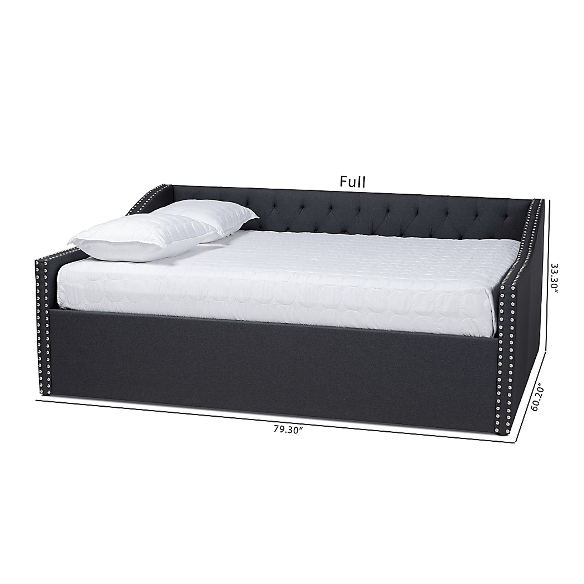 Copper Court Dark Gray Queen Daybed - Image 6
