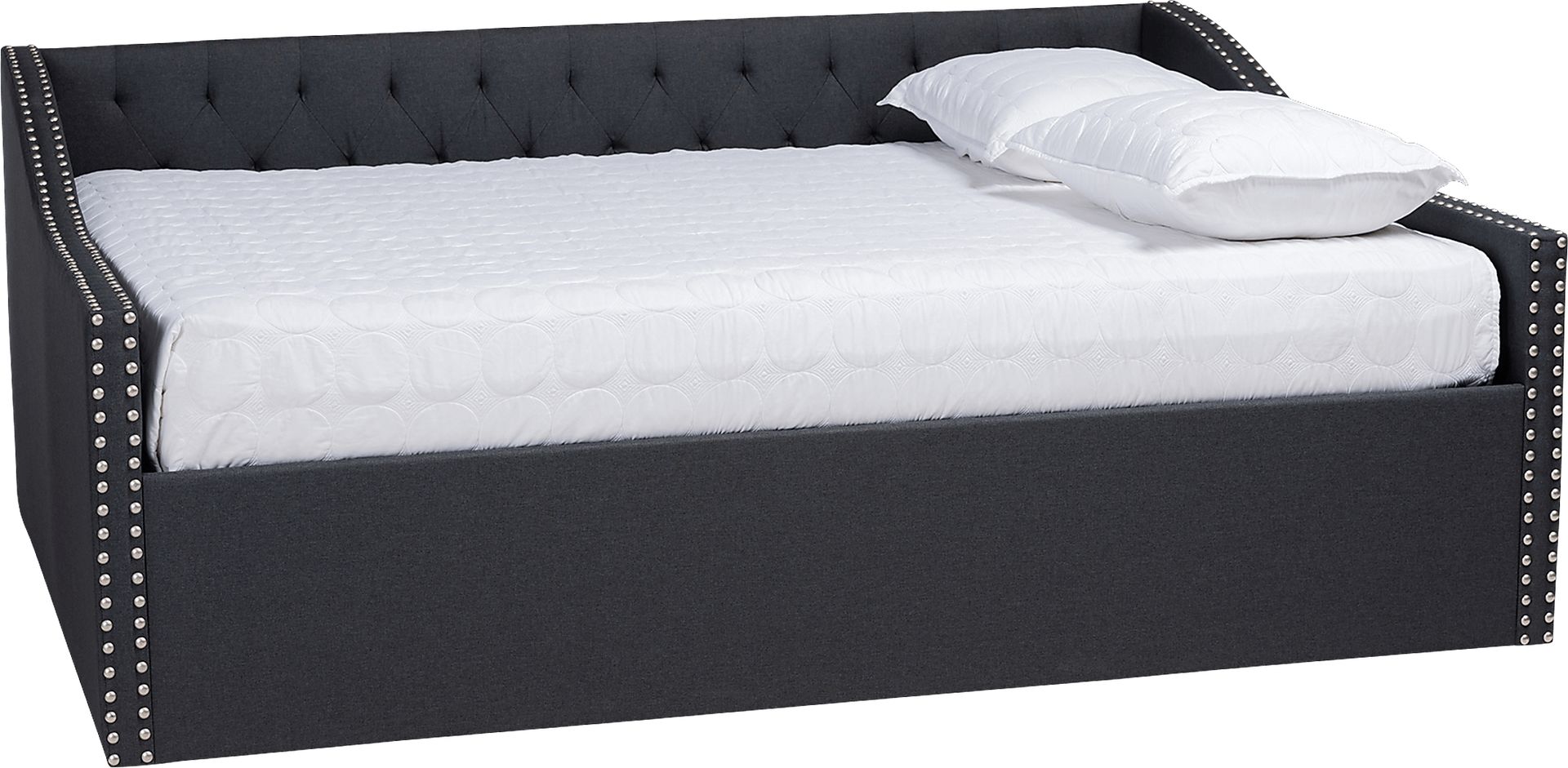 Copper Court Dark Gray Queen Daybed - Image 1