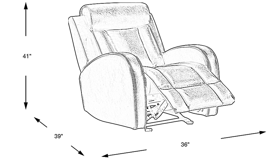 Copperfield Dual Power Recliner