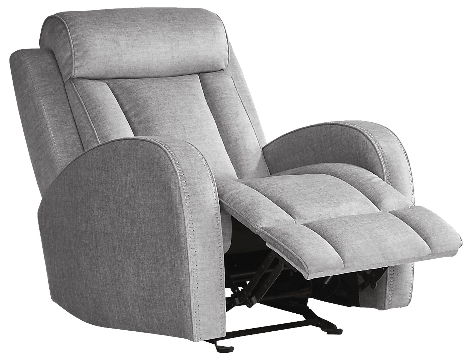 Copperfield Gray Dual Power Recliner - Image 2