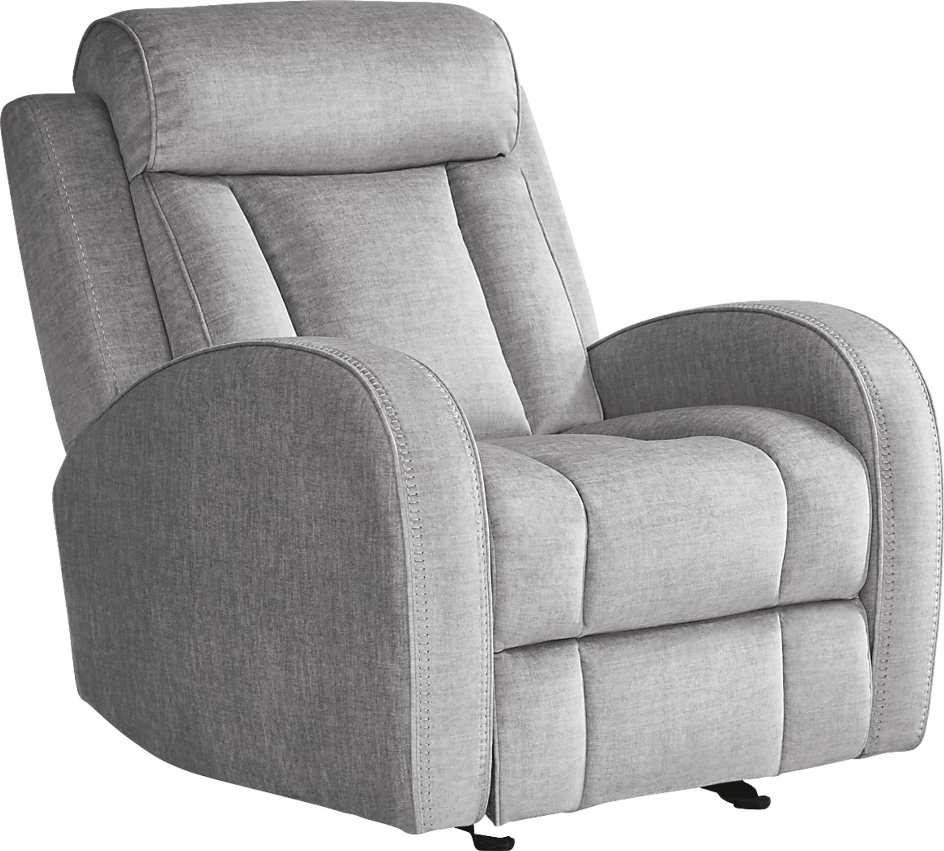 Copperfield Gray Dual Power Recliner - Image 1