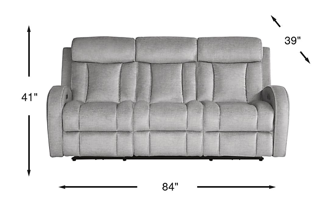 Copperfield Dual Power Reclining Sofa