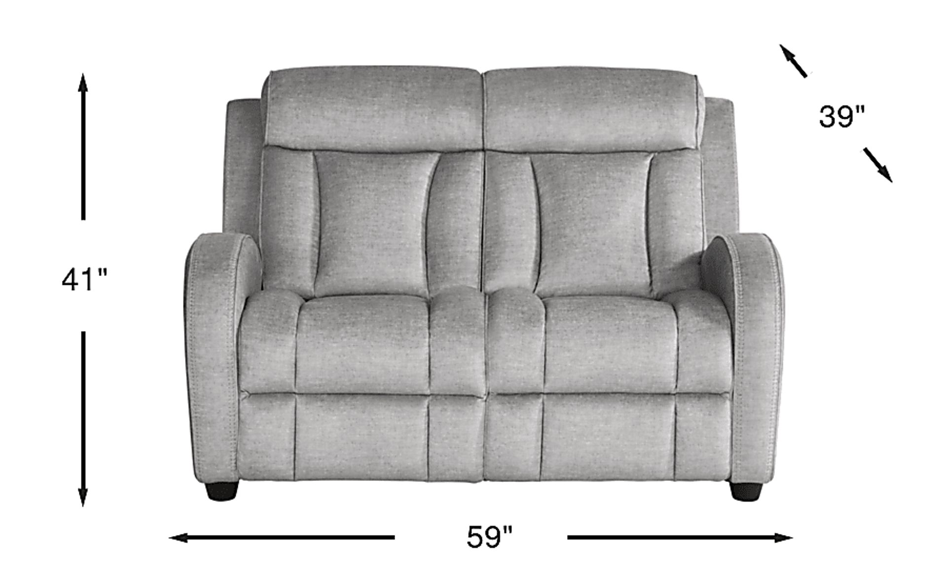 Dimension Image. Please refer to the Dimension Tab on this page for dimension details.