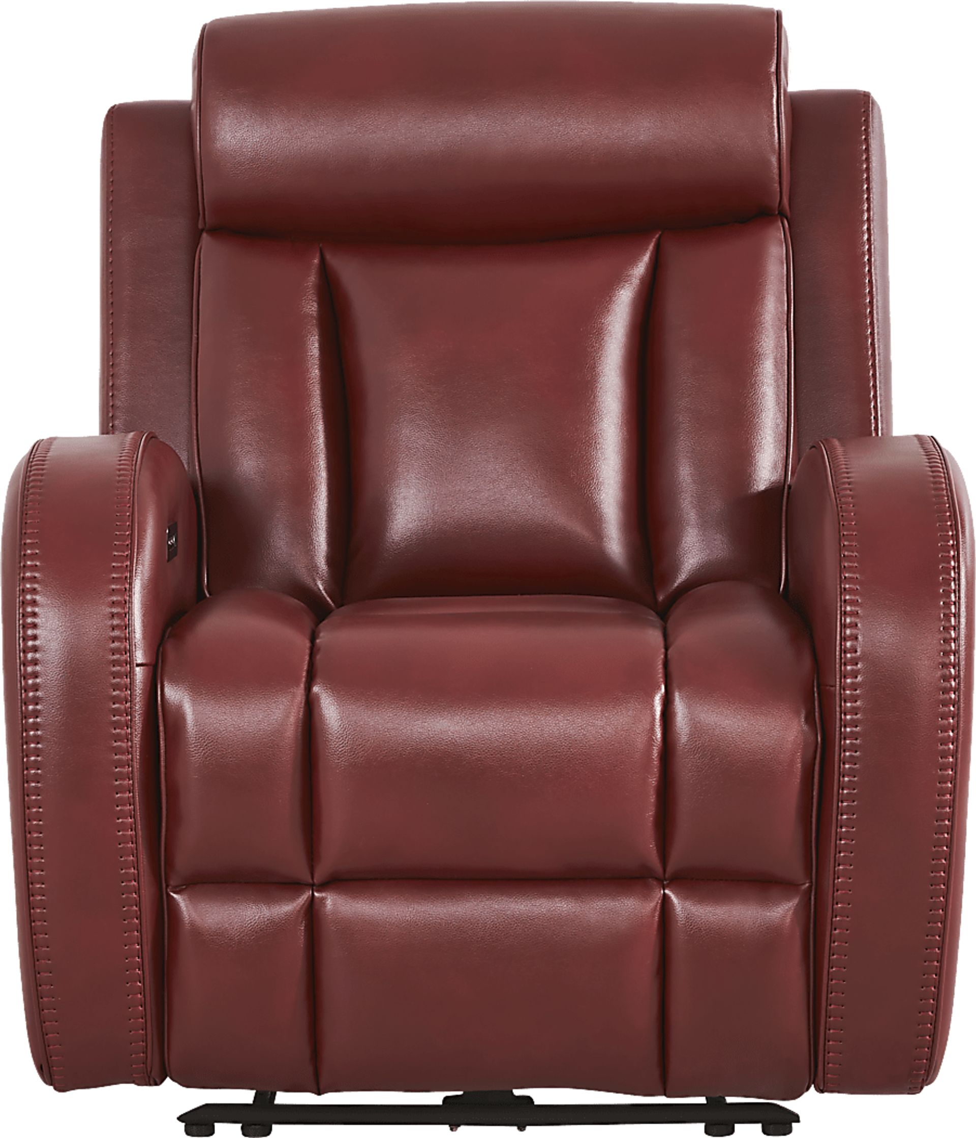 Copperfield Red Dual Power Recliner - Image 2