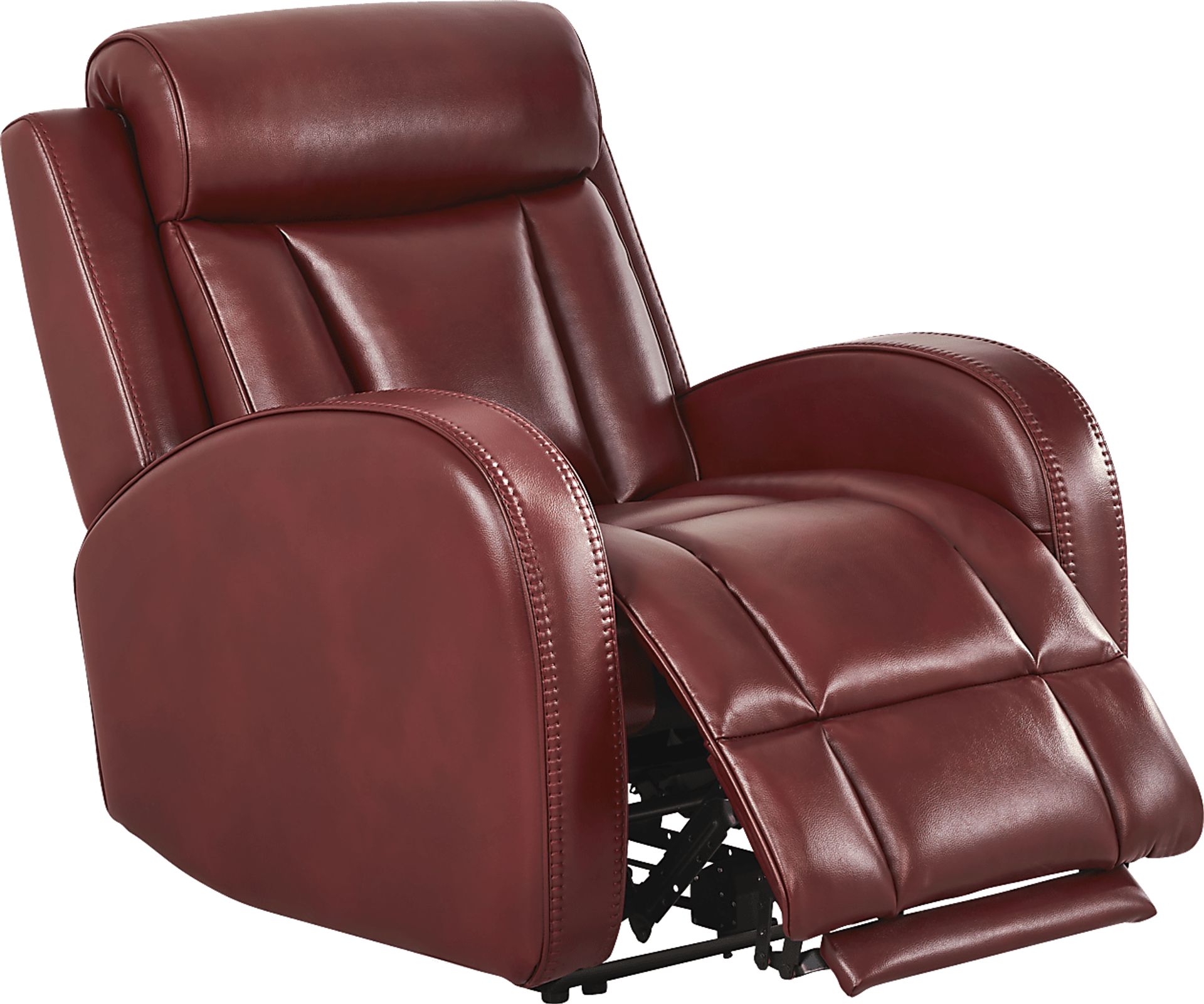 Copperfield Red Dual Power Recliner - Image 1