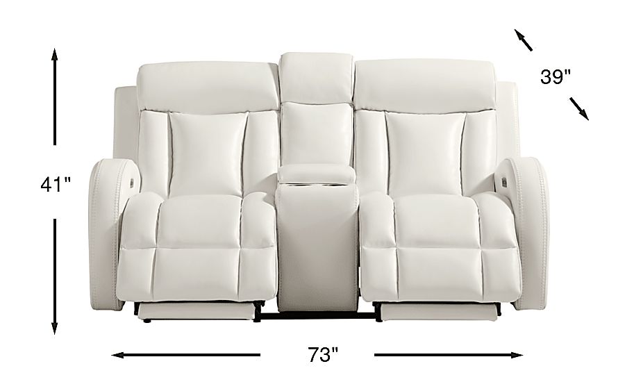 Copperfield Dual Power Reclining Loveseat - Thumbnail 5