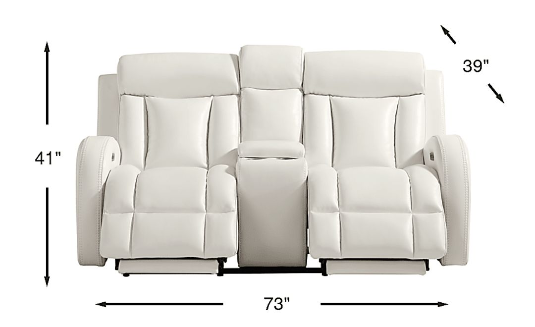 Copperfield Dual Power Reclining Loveseat