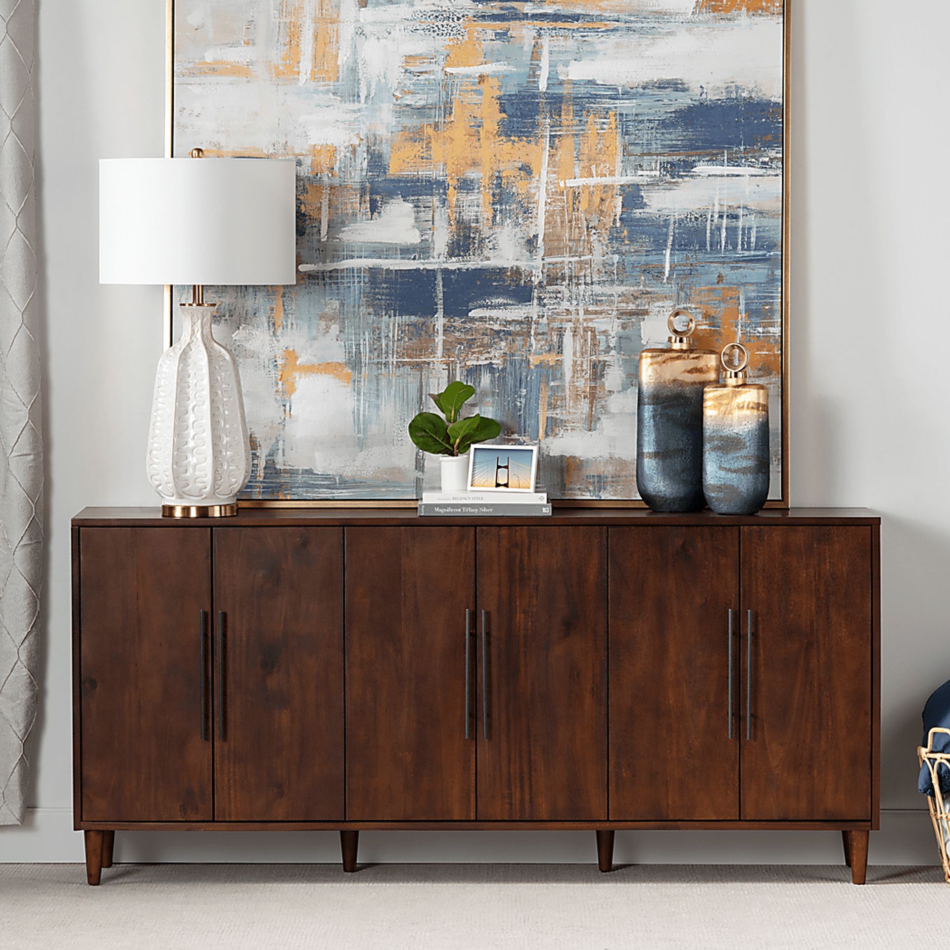 Copperlilly Brown Sideboard - Image 2