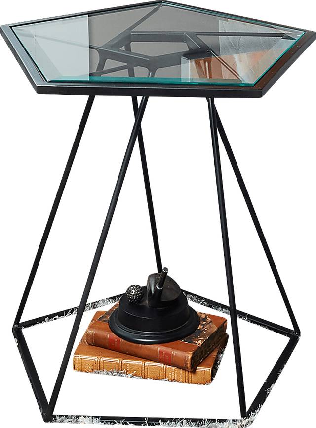 Copperlily Black Accent Table - Thumbnail - Image 1