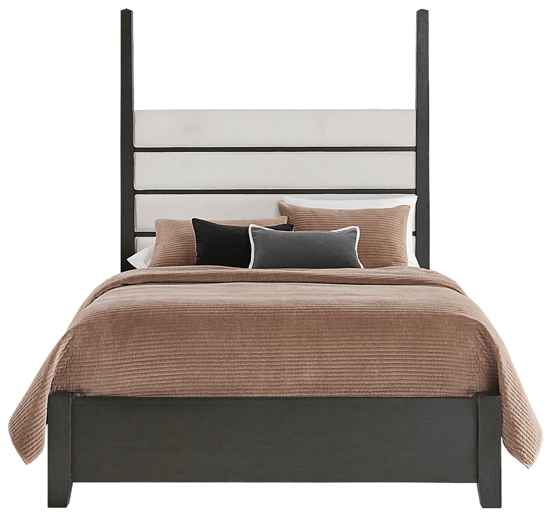 black 3 pc king poster bed