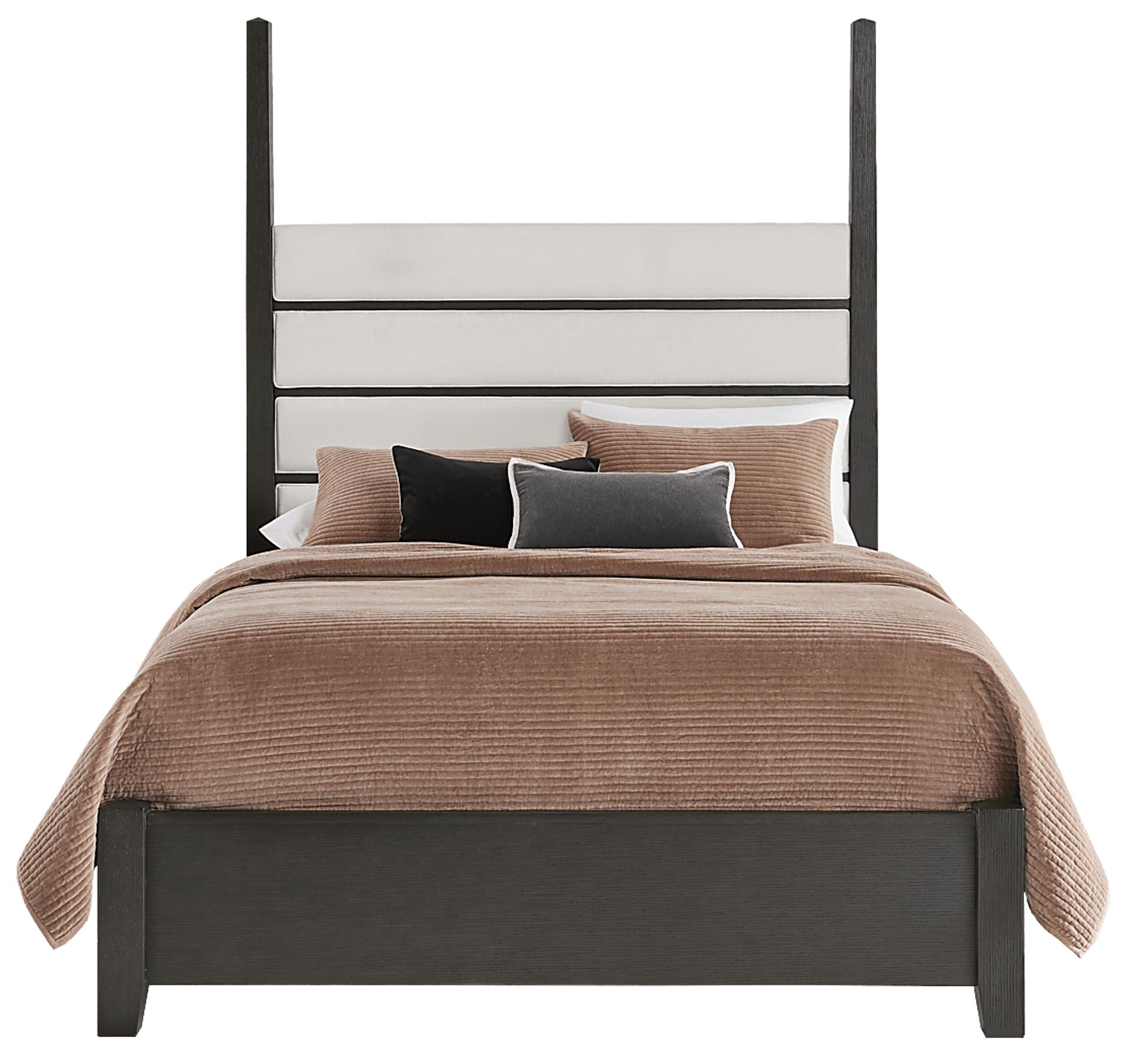 Copperline Black 3 Pc King Poster Bed - Image 1