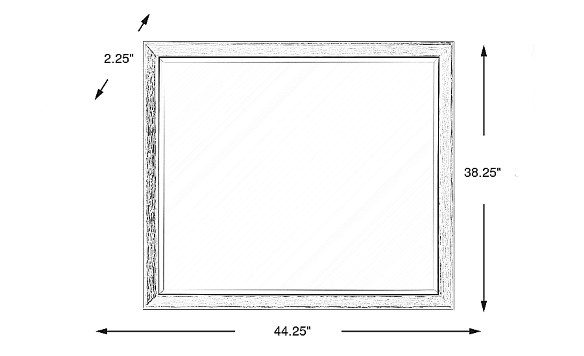 Dimension Image. Please refer to the Dimension Tab on this page for dimension details.