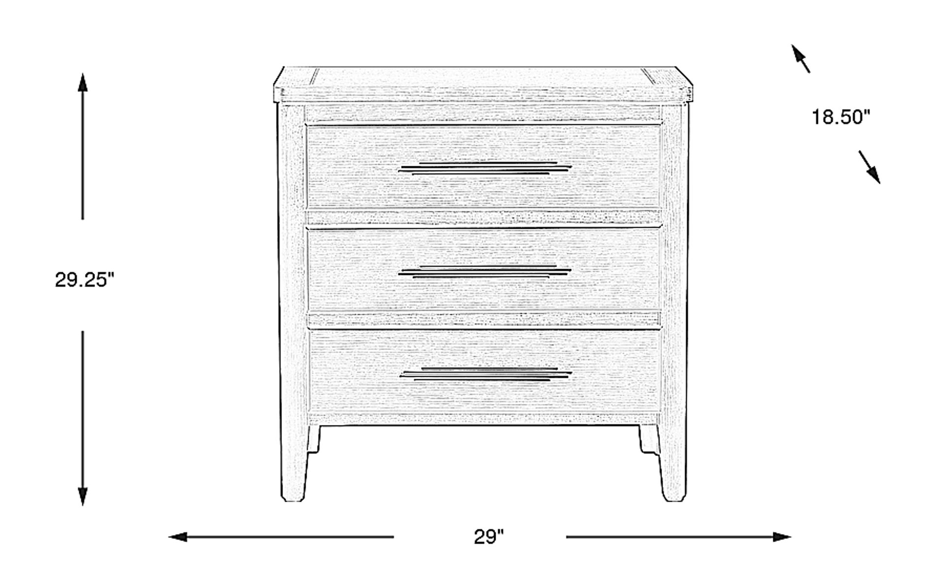 Dimension Image. Please refer to the Dimension Tab on this page for dimension details.