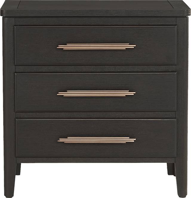 Copperline Black Nightstand - Thumbnail - Image 1