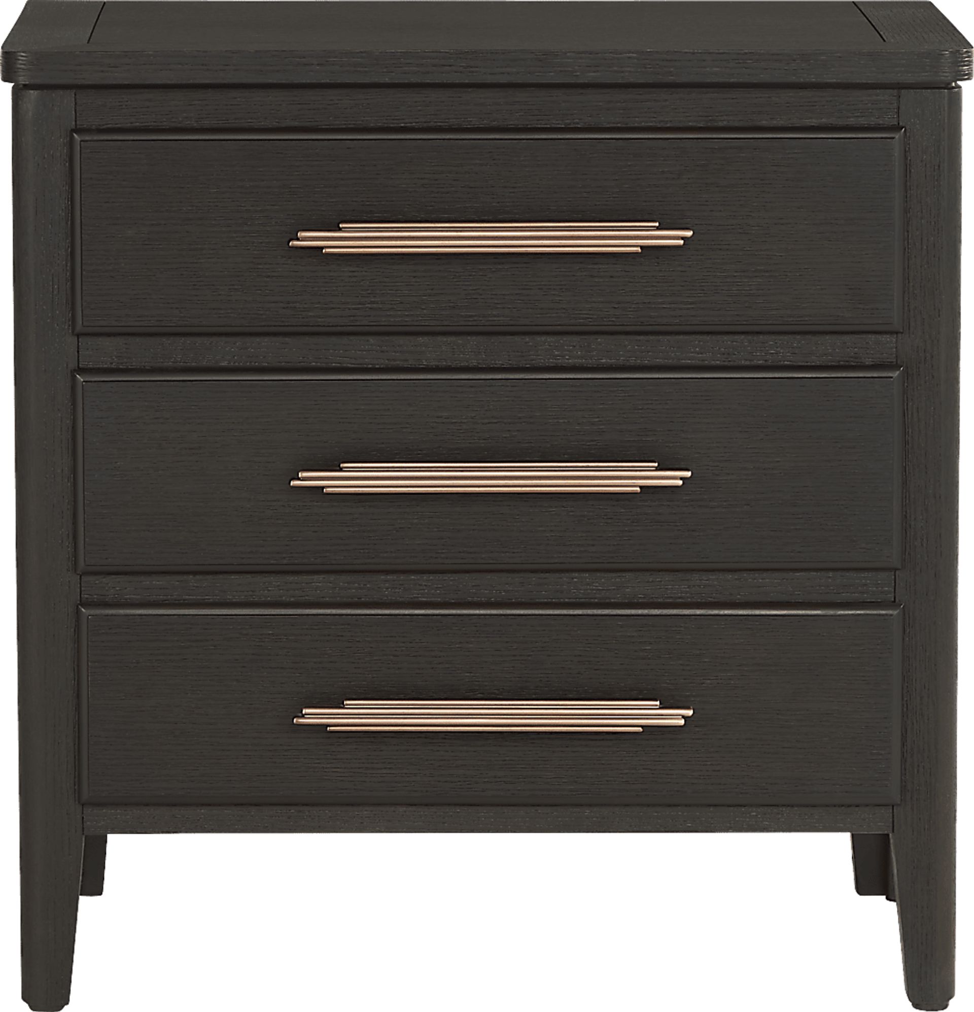 Copperline Black 7 Pc King Poster Bedroom with Bench - Image 12