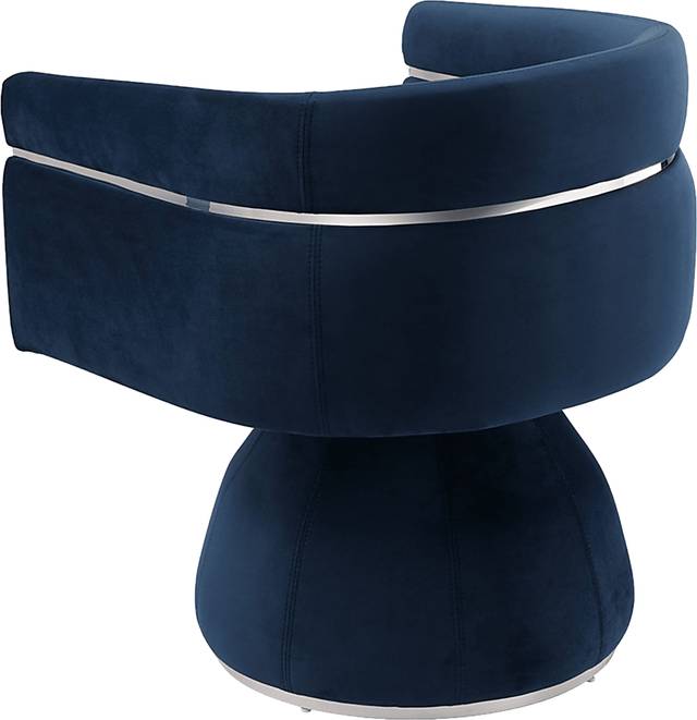 Copplestone Blue Accent Chair - Thumbnail - Image 2