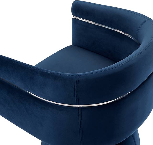 Copplestone Blue Accent Chair - Thumbnail - Image 5