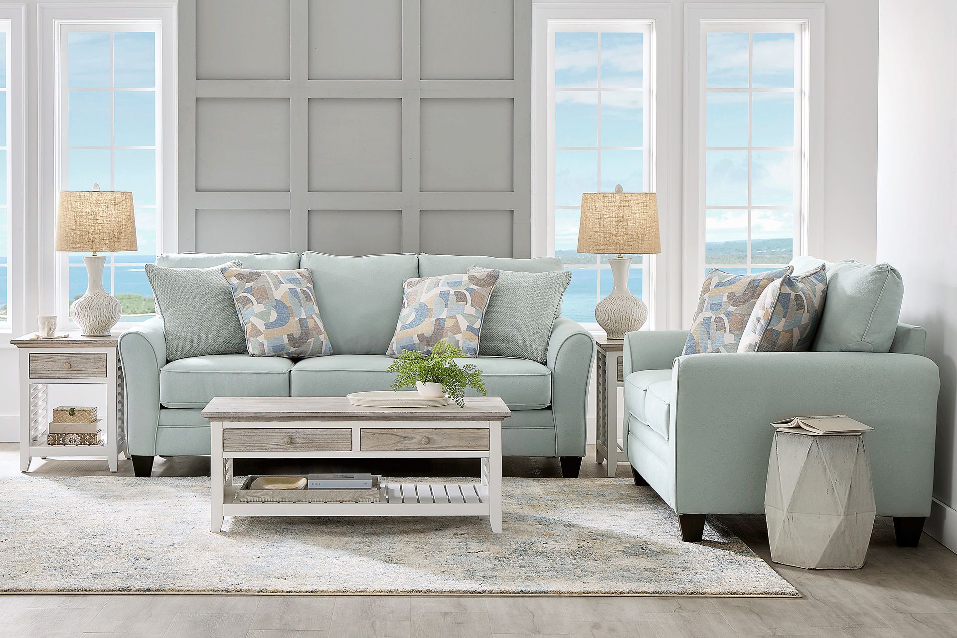 Coralville Arctic 5 Pc Living Room - Image 1