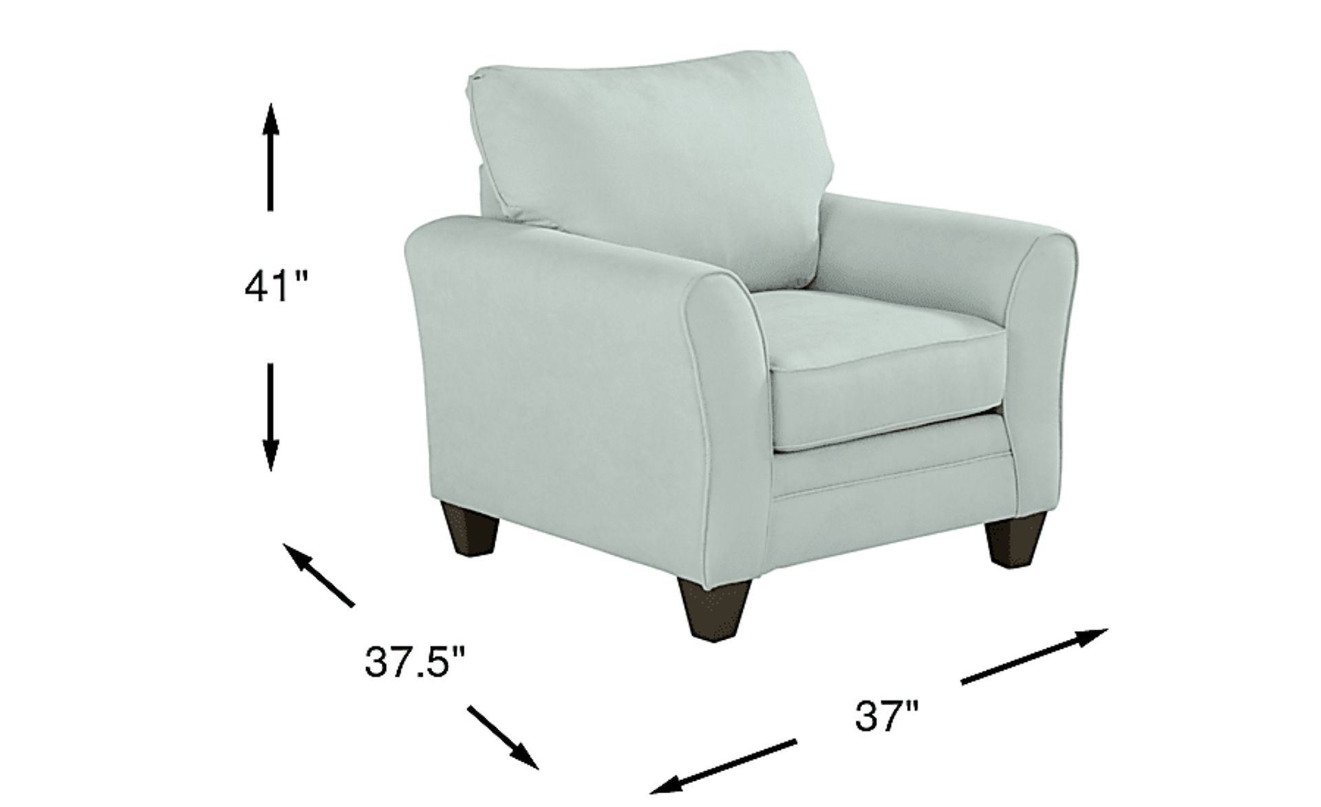 Dimension Image. Please refer to the Dimension Tab on this page for dimension details.